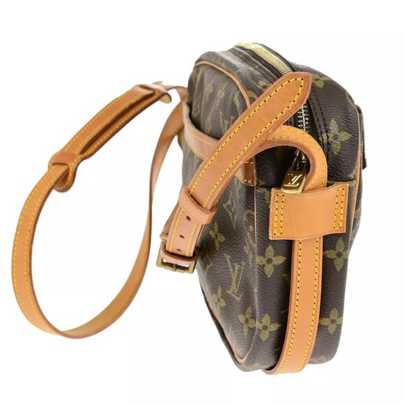 LOUIS VUITTON Jeune Fille MM Shoulder Bag Monogram Leather Brown M51226 - Picture 15 of 16